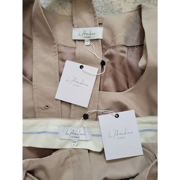L'Academie Fifi Jacket and Ebbi Skirt in Beige XL NWT - Picture 10 of 12